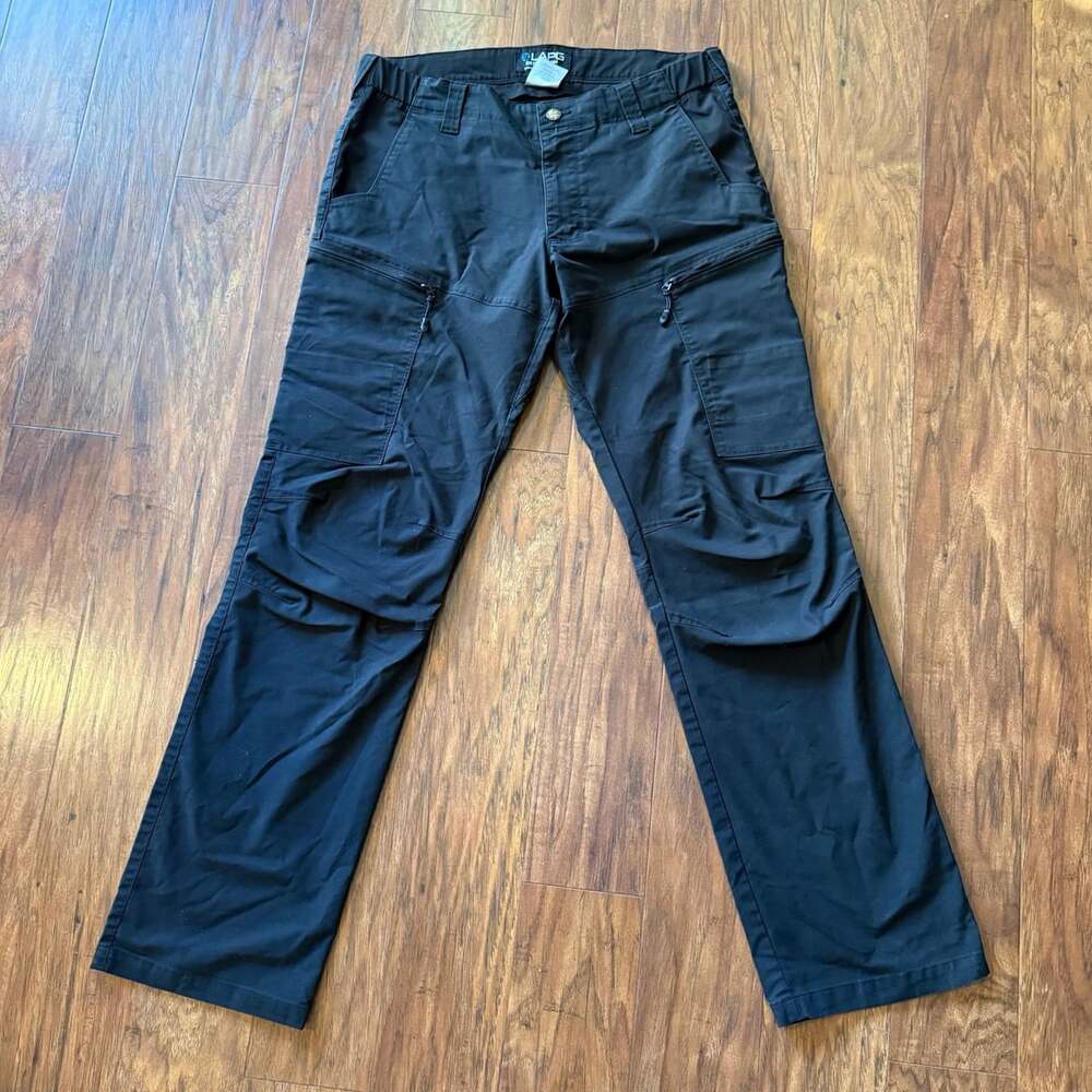 LA Police Gear BFE Stretch Pant Mens 34x32 Black Tactical Cargo Work Utility